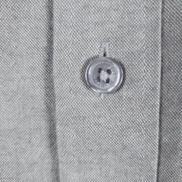 NEW Five Four Shirt Mens XL Gray Cotton Long Sleeve Regular Fit - Picture 5 of 15